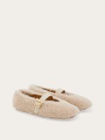 Ferragamo Shearling ballet flat - Image 5
